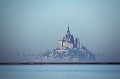 The Mont Saint Michel in the Mist - Winter Time