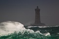 Le Phare du Four dans la tempte.