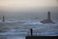 The Pointe du Raz a day of storm