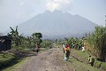 Gravel Road going to the Sabyinyo Volcano, Where the Mountain Gorillas try to survive...