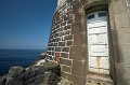 Pierres Noires Lighthouse, the door.