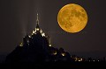 Full Moon on the Mont Saint Michel