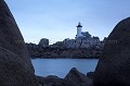 Pontuval Lighthouse at Down. Brignogan-Plages.