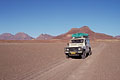 Very very  remote scenic road in the Damaraland