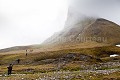 People Hiking in Arctic