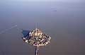 Le Mont Saint Michel  mare haute, mare d'quinoxe