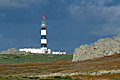 Phare du Crac'h vu depuis la lande