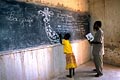 Ecole primaire. Education des enfants  la conservation des Girafes