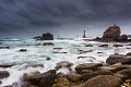 Tempête sur l'île d'Ouessant, à la Pointe de Pern. Phare de Nividic en arrière plan. Finistère, Bretagne, France.

 Bretagne 
 Brittany 
 Côtes 
 Finistère 
 France 
 Iroise 
 Nividic 
 Ouessant 
 coast 
 danger 
 island 
 light 
 lighthouse 
 littoral 
 mer 
 mer d'Iroise 
 phare 
 sea 
 shore 
 signalisation 
 storm 
 tempête 
 île 
 îles 