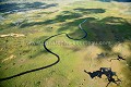 Delta de l'Okavango vue du ciel - Botswana. Botswana 
 Okavango 
 Afrique 
 Africa 
 Delta 
 vue 
 ciel 
 photo 
 picture 
 sky 
 above 
 landscape 
 paysage 
 avion 
 vue aérienne 
 zone humide 