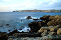 Penn ar Ru Meur / Ouessant courant marée île Ouessant Finistère Bretagne Keller soir paysage 