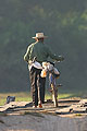  Pantanal gaucho homme vélo travail ferme Brésil Amérique sud 