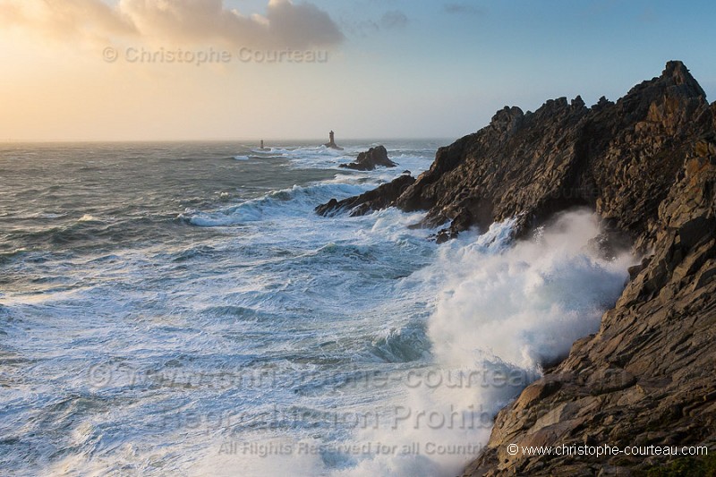 The Pointe du Raz in the Storm