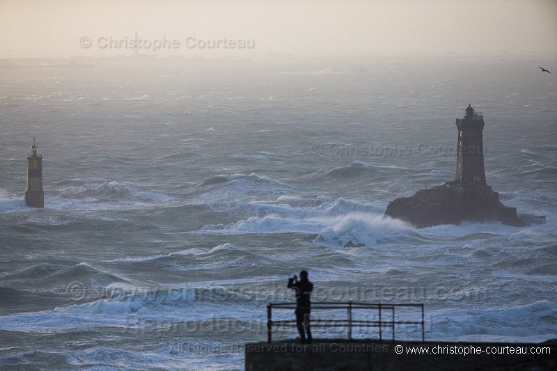 The Pointe du Raz a day of storm