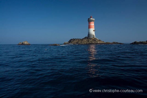 The Lighthouse of Les Pierres Noires