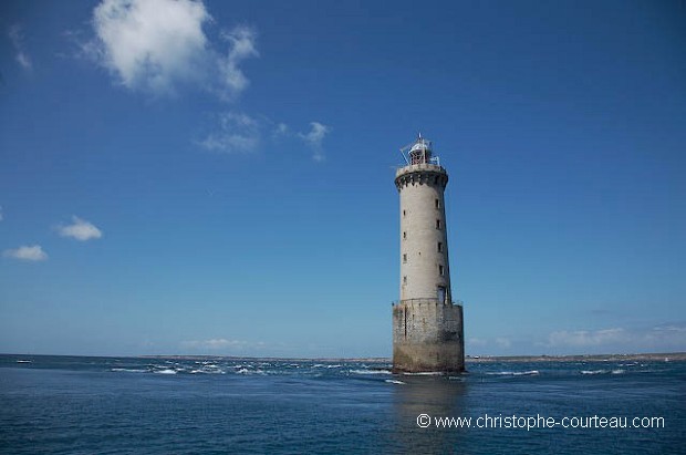 The Lighthouse of Kron in summer Time.