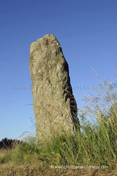 Standing Stone in  Belle-le Island.