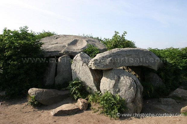 Dolmen de Penhap. île aux Moines