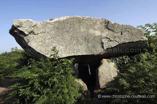 Dolmen de Penhap. île aux Moines