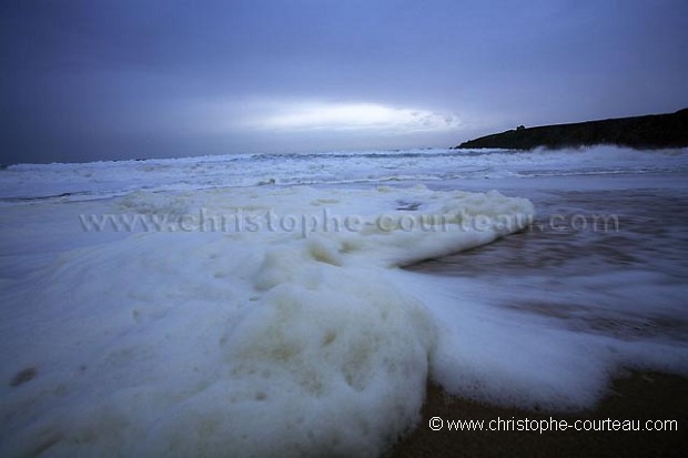 Storm at Quiberon Peninsula.