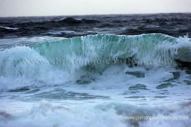 Vagues de tempte sur la Cte sauvage de Quiberon