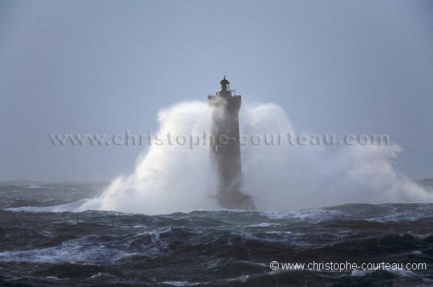 The Four Lighthouse in the Storm