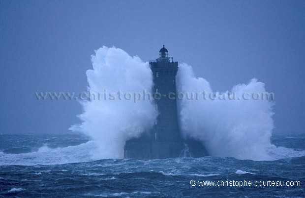 The Four Lighthouse in the Storm