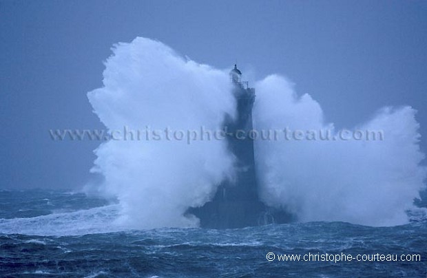 The Four Lighthouse in the Storm