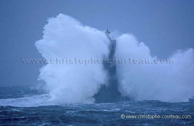 The Four Lighthouse in the Storm