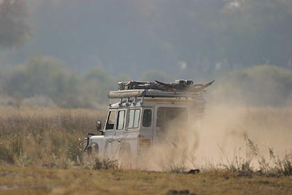 Se déplacer en brousse en Afrique australe