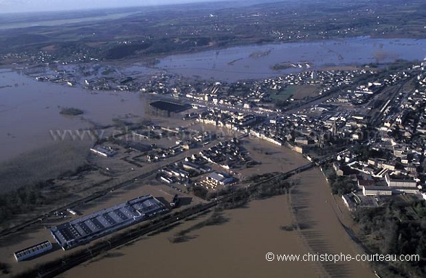 Flood in Brittany.