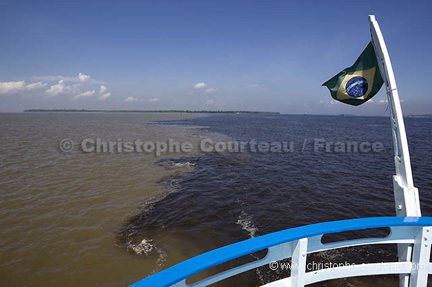 Manaus, rencontre des eaux