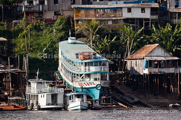 Manaus, quartier des pecheurs