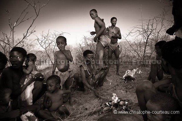 Family of Bushmen