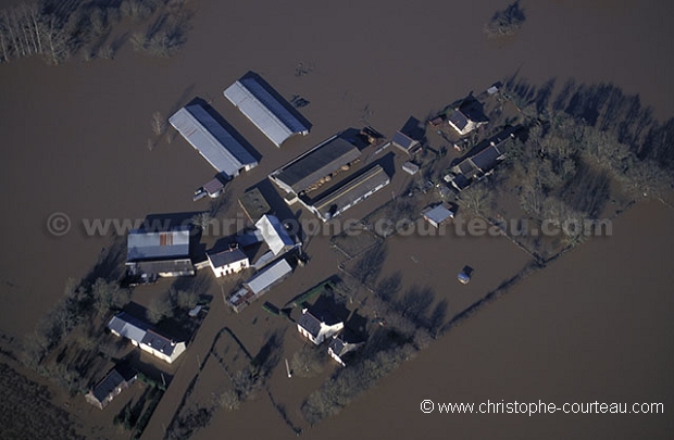 Inondations en valle de la Vilaine.