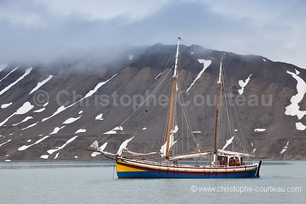 Sailor Ship in Arctic