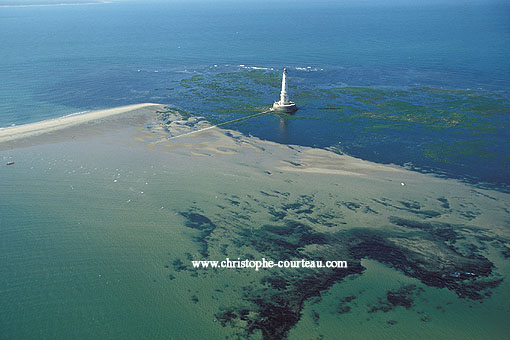 Le platier de Cordouan  mare basse.