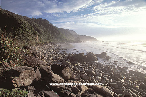 Cte ouest le du Sud / Mer de Tasman