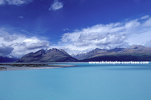 Lac Pukaki / île du sud