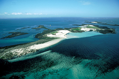 Litiri, tiny islet of rocks and white sand