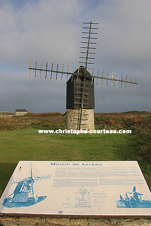 The Windmill of Karaes.  A remind of the old ages