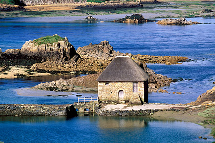 Moulin à marée du Birlot. île de Bréhat