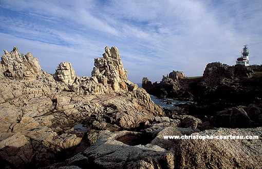 Rochers de granite de la Pointe de Crac'h