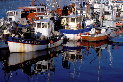 Old fishing harbour of Concarneau