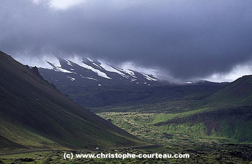 Vallée de la péninsule de Snaefellsnes