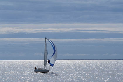 Navigation dans l'archipel des Glnan