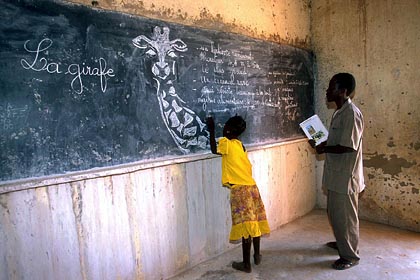 School of Kour. Teaching conservation is a priority